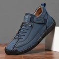 Chaussure confort Dayfoot coloris bleu – vue studio
